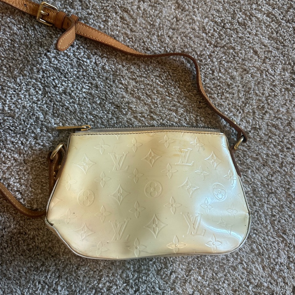 Louis Vuitton - patent leather small crossbody